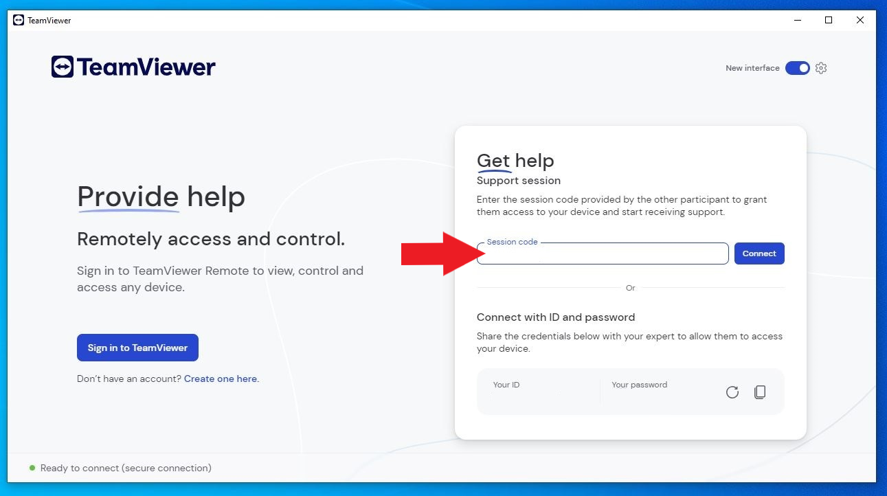 Teamviewer Session Code Using Email Link TeamViewer | corpus.e
