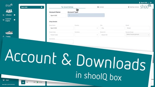 Account and Downloads