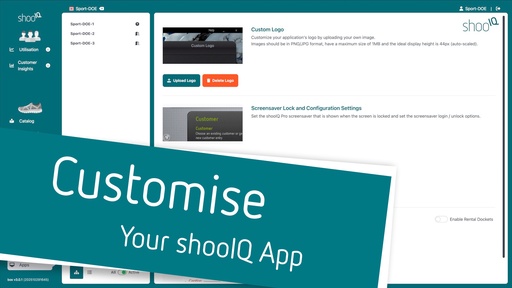 Customise Your shooIQ App (e.g. with your logo)